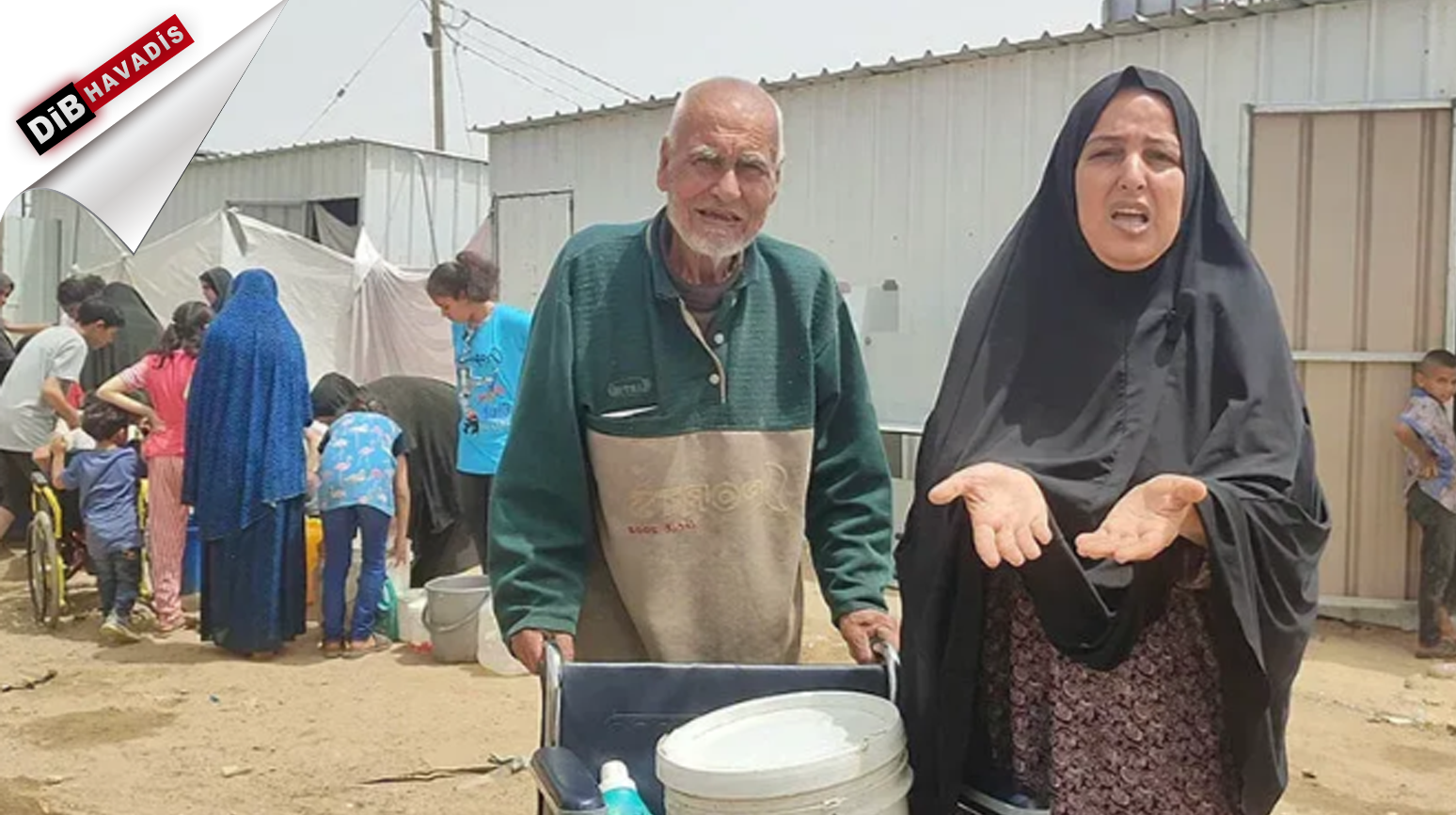 Gazze'nin Deyr Belah kentindeki insani kriz en çok yaşlı ve hastaları etkiliyor