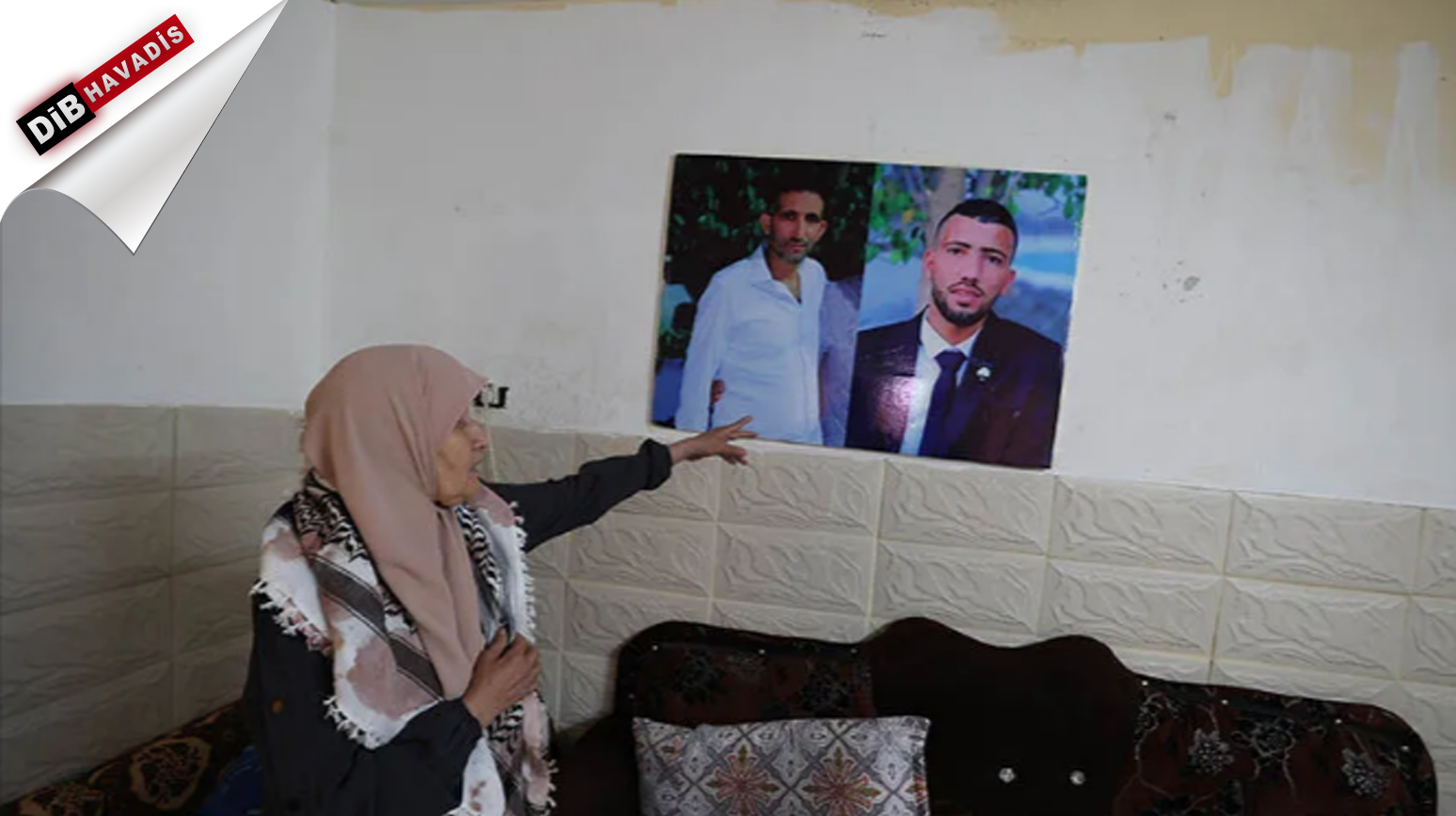 Katil İsrail'in saldırısında 4 oğlunu kaybeden kadına 
